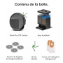 iRobot Roomba Plus 576 Combo Robot+AutoWash- 25KPa -Base Multifonction - Lavage à 75°C - séchage des lingettes à 45°C - LiDAR Cl