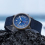 BERNY Titanium Montre Japon Scan Deuxième Mouvement à Quartz 5ATM étanche AnalogiqueMontre à Quartz pour Les Hommes et Les Femme