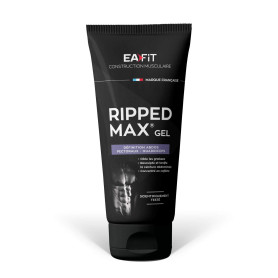 Ripped Max Gel - Eafit - Cafeine - The Vert - 200 ml | Scientifiquement Testé, Définition Abdos, Resculpte La Ceinture Abdominal