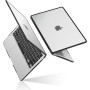 BlueSwan avec Coque MacBook Air 13 Pouces M1 2020-2018 Bords Anti-Chocs | Fini Sophistiqué Coque Compatible avec Mac Air 13,3",