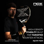 NOX AT10 Genius Attack 18K Alum 2026 Raquette de Padel Professionnelle, Carbone 18 K aluminisé, Puissance maximale et Performanc