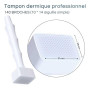 Mr.roller Derma Stamp, Derma Stamp, 0-3 mm 140 broches professionnel Microneedle Dermastamp pour la croissance des cheveux, de l