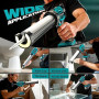 Pistolet à Cartouche Electrique Compatible avec Makita Batteries 18V sans Fil avec 2 x 2000 mAh Batteries, Pistolet Silicone Éle