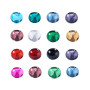 PandaHall Lot de 200 perles européennes en verre soufflé de 14 mm Perles européennes à grand trou sans métal pour bracelets à br