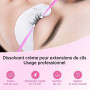 Beauty7 Crème Dissolvant Extension de Cils, Dépose Extension de Cils Individuels, Produit pour Retirer des Cils Extensions 5g La