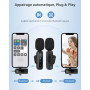 WARM BOX Micro Cravate Compatible iPhone/Android/PC,Plug & Play | Réduction De Bruit,30M Portée,Micro Telephone Pour TikTok & Vl