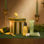 L'OCCITANE - Coffret de Noël Ornement Amande | Huile de Douche, Concentré de Lait Lissant et Crème Mains - Fabriqué en France