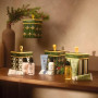 L'OCCITANE - Coffret de Noël Ornement Amande | Huile de Douche, Concentré de Lait Lissant et Crème Mains - Fabriqué en France