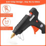 Pistolet à Colle LeaderPro avec une Trousse à Outil, 60W (Plus Efficace que 20W), 20pcs Bâtons de Colle 19cm*11mm, pour Bricolag
