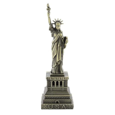 Statue de la Liberté, Statue Décorative En Métal Faite à la Main de la Liberté En Cuivre, Figure Américaine De New York Pour Sou