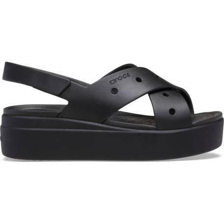 Crocs Brooklyn 4u Cross Strap Sandal Sandale caleFemme