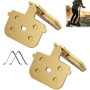 Plaquettes de Frein Entièrement Métalliques pour Trottinette Électrique | Compatible avec Ninebot Max G3 G3D G3E, 33,8 x 29,3 x