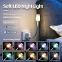 Projecteur Ciel Etoile Galaxie 2-en-1 USB Veilleuse Dimmable 360° Rotation | HD Galaxy Projector, Dimmable Colorful Night Light,