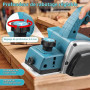 Raboteuse sans fil compatible avec batterie Makita 18 V, 15 000 tr/min, rabot électrique sans balais avec 82 mm de largeur, prof