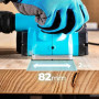Cecotec Rabot Électrique avec Câble Fast&Clean 3000 Agile. 650 W, 16 800 tr/min, Profondeur 2 mm, Largeur 82 mm, Doubles Lames R