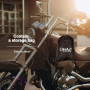 LIHAO Bache Moto Exterieur Etanche Housse Scooter 190T-245x105x125cm | Moto Couverture Contre Pluie/UV,/Neige/Poussière,/Impermé