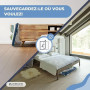 Mobiclinic®, Trotteur Bébé, Pliable, Jouets Interactifs, Avec Musique et Lumières, Réglable en 3 Hauteurs, Plateau Amovible, Ray