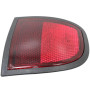 BIAREN Réflecteur de pare-chocs arrière côté droit pour Mitsubishi L200 Triton (2005–2015) 8355A016