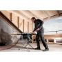 metabo TS 254 M, Scie Circulaire de Table 1500W, Lame 254mm | Scie à bois compacte avec 80mm de hauteur de coupe, guide parallèl