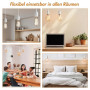 20 pièces Douille de Chantier E27 avec Câble pour Rénovation, Support ampoule E27 provisoire avec fil, Douille électrique pour L
