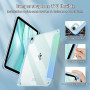 FINTIE Coque pour iPad Mini 7 2024 (A17 Pro) 8.3 Pouces/iPad Mini 6 2021 | [Rangement de Pencil] Etui Arrière Transparent Clair