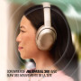 JBL Tour One M3, Casque Bluetooth sans Fil Supra-auriculaire, Bleu | Réduction Adaptative du Bruit, 70 h d’autonomie, Confort Op