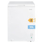 COMFEE' 99L Congelateur Coffre, Conversion Congélateur/Réfrigérateur, Blanc | Congélateur Coffre Autonome, Compresseur Inverter,