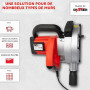 Grafner Fraiseuse murale laser, puissante de 1700 W avec 4000 tr/min, inclut 2 disques de découpe diamantés de 150 mm de diamètr