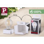 Paulmann 28901 Ampoule LED à réflecteur QPAR111 6,5 W, dimmable, blanc chaud, argent, ampoule, système d'éclairage 2700 K, culot