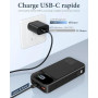 Power Bank 25.800mAh 22,5W PD3.0 QC4.0 Ricarica Rapida USB C Input & Output Caricatore Portatile Powerbank Con LCD Display Digit