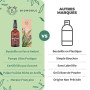 BIONOBLE Gel Aloe Vera Pur Bio 97%, Cheveux, Coup de Soleil, Visage - 100ml | Hydrate, Apaise - Avec Huile Essentielle de Lavand