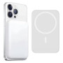 Batterie Externe pour MagSafe, Induction sans Fil Portable Charge Rapide Chargeur, 5000mAh Magnetique Power Bank pour iPhone 12