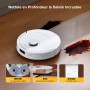 roborock Qrevo S5V Aspirateur Robot Laveur avec Station, 12000Pa Aspiration | Serpillières FlexiArm, Double Anti-emmêlement, Séc