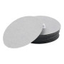 Lot de 90 disques de ponçage Ronds de 75 mm, Grain 800/1000/1200/1500/2000/3000, Disque de ponçage Rond à Sec Humide, Papier abr