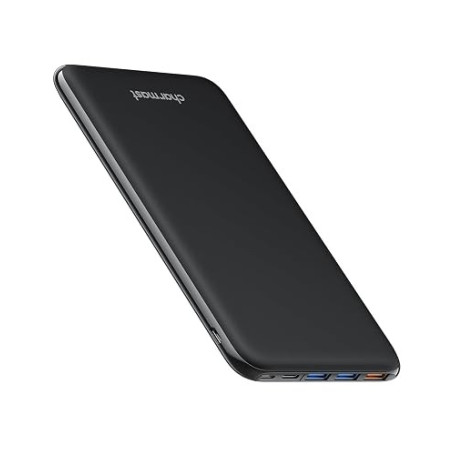 Charmast Batterie Externe 26800mAh Mince USB C Power Bank 15W Charge Rapide | USB-C In&Out Charge Rapide, 6 Ports, Multi-Protect