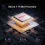 BOSGAME P4ultra Mini PC Ryzen 7 7730U (Jusqu’à 4,5GHz, 8C/16T) Mini Ordinateur, DDR4 16GB RAM, 1TB M.2 PCIe NVMe SSD Mini Bureau