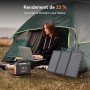 MARBERO 98Wh Station Électrique Portable avec Panneau Solaire Pliable 30W | 100W Générateur Solaire 26.400mAh Batterie Externe a
