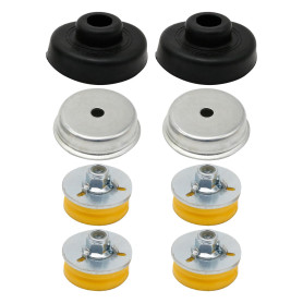 Hoypeyfiy 33506771738 Lot de 8 paliers de jambe de force de rechange pour BMW X1 E84 2009-2015, BMW Série 1 E81 2006-2011, rempl