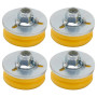 Hoypeyfiy 33506771738 Lot de 8 paliers de jambe de force de rechange pour BMW X1 E84 2009-2015, BMW Série 1 E81 2006-2011, rempl