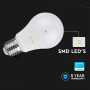 V-TAC 10x Ampoules LED culot E27 8,5W (équivalent 60W) A60-806 Lumen - 6500K Blanc Froid