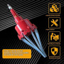 Expandeur Soufflet de Cardan, Expandeur de Soufflet Outil Ecarteur | Soufflet de Cardan Métal ABS Pneumatique 72‑130 Psi Arbre d