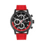 Tommy Hilfiger Montre Analogique Multifunction à Quartz pour Homme avec Bracelet en Acier Inoxydable ou en Silicone
