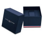 Tommy Hilfiger Montre Analogique Multifunction à Quartz pour Homme avec Bracelet en Acier Inoxydable ou en Silicone