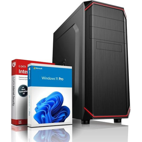 SHINOBEE FRORDI PC multimédia AMD Ryzen 7 Pro 4750GE, 16 Threads, 4,3 GHz - AMD Radeon 8 cœurs 3D VGA DX12 - SSD NVMe 512 Go - 1