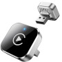 CarPlay Sans Fil Adapter, Android Auto Sans Fil 2-en-1, Mini Dongle USB-A/USB-C, Plug & Play, Connexion Automatique, WiFi Double