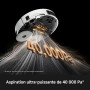 MOVA V70 Ultra Pure Robot aspirateur, Blanc 40 000 Pa, Pression 15 N | Extension serpillière 17 cm serpillière 300 tr/min, sécha