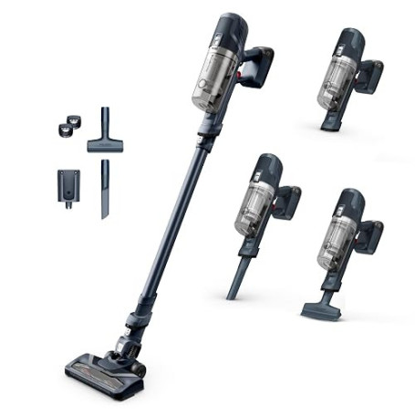 Rowenta X-Pert 6.60 - Aspirateur Balai sans Fil - Noir | Aspirateur 2-en-1 léger pour sols et surfaces en hauteur - Autonomie 45