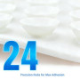 DikGifk 3 Pièces Étuis à Ventouses en Silicone Extra Fort Blanc, entouses en Silicone pour Téléphone Portable,Extra Fortes Suppo