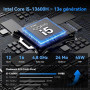 GEEKOM IT13 Business Mini PC, Intel i5-13600H(jusqu'à 4,80 GHz),16Go RAM | 1To SSD (RAM+SSD Évolutif), Lecteur SD, USB-C, 4 écra
