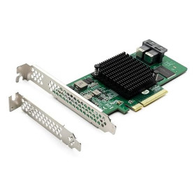 Carte contrôleur HBA interne PCI-E SAS/SATA 12G: Broadcom's SAS 3008, compatible avec 9300-8I